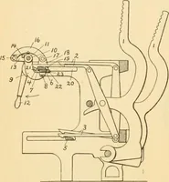 An illustration from A treatise, giving a thorough description of the properties and supply of the fibres, as well as the various processes required for converting wool, cotton, silk from fibre to finished goods, covering both woven and knit goods ... construction of the most modern improvements to preparatory machinery ... accessories relating to construction and equipment of modern textile manufacturing plants .. (1895)