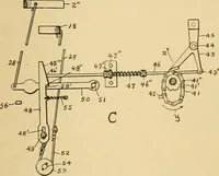 An illustration from A treatise, giving a thorough description of the properties and supply of the fibres, as well as the various processes required for converting wool, cotton, silk from fibre to finished goods, covering both woven and knit goods ... construction of the most modern improvements to preparatory machinery ... accessories relating to construction and equipment of modern textile manufacturing plants .. (1895)
