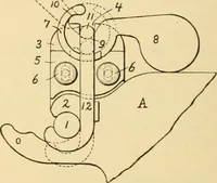 An illustration from A treatise, giving a thorough description of the properties and supply of the fibres, as well as the various processes required for converting wool, cotton, silk from fibre to finished goods, covering both woven and knit goods ... construction of the most modern improvements to preparatory machinery ... accessories relating to construction and equipment of modern textile manufacturing plants .. (1895)