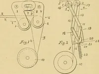 An illustration from A treatise, giving a thorough description of the properties and supply of the fibres, as well as the various processes required for converting wool, cotton, silk from fibre to finished goods, covering both woven and knit goods ... construction of the most modern improvements to preparatory machinery ... accessories relating to construction and equipment of modern textile manufacturing plants .. (1895)