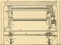 An illustration from A treatise, giving a thorough description of the properties and supply of the fibres, as well as the various processes required for converting wool, cotton, silk from fibre to finished goods, covering both woven and knit goods ... construction of the most modern improvements to preparatory machinery ... accessories relating to construction and equipment of modern textile manufacturing plants .. (1895)