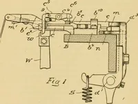An illustration from A treatise, giving a thorough description of the properties and supply of the fibres, as well as the various processes required for converting wool, cotton, silk from fibre to finished goods, covering both woven and knit goods ... construction of the most modern improvements to preparatory machinery ... accessories relating to construction and equipment of modern textile manufacturing plants .. (1895)