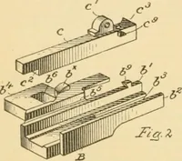 An illustration from A treatise, giving a thorough description of the properties and supply of the fibres, as well as the various processes required for converting wool, cotton, silk from fibre to finished goods, covering both woven and knit goods ... construction of the most modern improvements to preparatory machinery ... accessories relating to construction and equipment of modern textile manufacturing plants .. (1895)