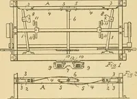An illustration from A treatise, giving a thorough description of the properties and supply of the fibres, as well as the various processes required for converting wool, cotton, silk from fibre to finished goods, covering both woven and knit goods ... construction of the most modern improvements to preparatory machinery ... accessories relating to construction and equipment of modern textile manufacturing plants .. (1895)