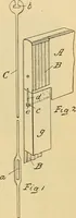 An illustration from A treatise, giving a thorough description of the properties and supply of the fibres, as well as the various processes required for converting wool, cotton, silk from fibre to finished goods, covering both woven and knit goods ... construction of the most modern improvements to preparatory machinery ... accessories relating to construction and equipment of modern textile manufacturing plants .. (1895)