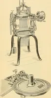 An illustration from A treatise, giving a thorough description of the properties and supply of the fibres, as well as the various processes required for converting wool, cotton, silk from fibre to finished goods, covering both woven and knit goods ... construction of the most modern improvements to preparatory machinery ... accessories relating to construction and equipment of modern textile manufacturing plants .. (1895)