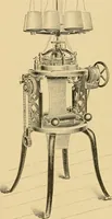 An illustration from A treatise, giving a thorough description of the properties and supply of the fibres, as well as the various processes required for converting wool, cotton, silk from fibre to finished goods, covering both woven and knit goods ... construction of the most modern improvements to preparatory machinery ... accessories relating to construction and equipment of modern textile manufacturing plants .. (1895)