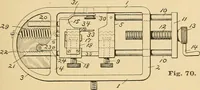 An illustration from A treatise, giving a thorough description of the properties and supply of the fibres, as well as the various processes required for converting wool, cotton, silk from fibre to finished goods, covering both woven and knit goods ... construction of the most modern improvements to preparatory machinery ... accessories relating to construction and equipment of modern textile manufacturing plants .. (1895)