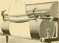 An illustration from A treatise, giving a thorough description of the properties and supply of the fibres, as well as the various processes required for converting wool, cotton, silk from fibre to finished goods, covering both woven and knit goods ... construction of the most modern improvements to preparatory machinery ... accessories relating to construction and equipment of modern textile manufacturing plants .. (1895)
