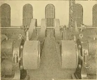 An illustration from A treatise, giving a thorough description of the properties and supply of the fibres, as well as the various processes required for converting wool, cotton, silk from fibre to finished goods, covering both woven and knit goods ... construction of the most modern improvements to preparatory machinery ... accessories relating to construction and equipment of modern textile manufacturing plants .. (1895)