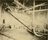 An illustration from A treatise, giving a thorough description of the properties and supply of the fibres, as well as the various processes required for converting wool, cotton, silk from fibre to finished goods, covering both woven and knit goods ... construction of the most modern improvements to preparatory machinery ... accessories relating to construction and equipment of modern textile manufacturing plants .. (1895)