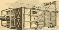 An illustration from A treatise, giving a thorough description of the properties and supply of the fibres, as well as the various processes required for converting wool, cotton, silk from fibre to finished goods, covering both woven and knit goods ... construction of the most modern improvements to preparatory machinery ... accessories relating to construction and equipment of modern textile manufacturing plants .. (1895)