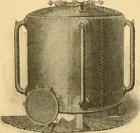 An illustration from A treatise, giving a thorough description of the properties and supply of the fibres, as well as the various processes required for converting wool, cotton, silk from fibre to finished goods, covering both woven and knit goods ... construction of the most modern improvements to preparatory machinery ... accessories relating to construction and equipment of modern textile manufacturing plants .. (1895)