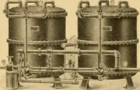An illustration from A treatise, giving a thorough description of the properties and supply of the fibres, as well as the various processes required for converting wool, cotton, silk from fibre to finished goods, covering both woven and knit goods ... construction of the most modern improvements to preparatory machinery ... accessories relating to construction and equipment of modern textile manufacturing plants .. (1895)