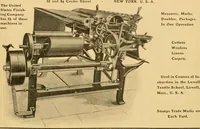 An illustration from A treatise, giving a thorough description of the properties and supply of the fibres, as well as the various processes required for converting wool, cotton, silk from fibre to finished goods, covering both woven and knit goods ... construction of the most modern improvements to preparatory machinery ... accessories relating to construction and equipment of modern textile manufacturing plants .. (1895)