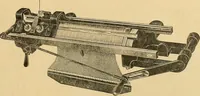 An illustration from A treatise, giving a thorough description of the properties and supply of the fibres, as well as the various processes required for converting wool, cotton, silk from fibre to finished goods, covering both woven and knit goods ... construction of the most modern improvements to preparatory machinery ... accessories relating to construction and equipment of modern textile manufacturing plants .. (1895)