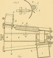 An illustration from A treatise, giving a thorough description of the properties and supply of the fibres, as well as the various processes required for converting wool, cotton, silk from fibre to finished goods, covering both woven and knit goods ... construction of the most modern improvements to preparatory machinery ... accessories relating to construction and equipment of modern textile manufacturing plants .. (1895)