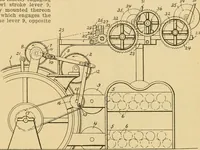 An illustration from A treatise, giving a thorough description of the properties and supply of the fibres, as well as the various processes required for converting wool, cotton, silk from fibre to finished goods, covering both woven and knit goods ... construction of the most modern improvements to preparatory machinery ... accessories relating to construction and equipment of modern textile manufacturing plants .. (1895)