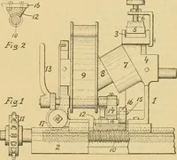 An illustration from A treatise, giving a thorough description of the properties and supply of the fibres, as well as the various processes required for converting wool, cotton, silk from fibre to finished goods, covering both woven and knit goods ... construction of the most modern improvements to preparatory machinery ... accessories relating to construction and equipment of modern textile manufacturing plants .. (1895)