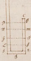 An illustration from A treatise of the motion of water and other fluid bodyes [manuscript] (1680)