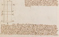 An illustration from A treatise of the motion of water and other fluid bodyes [manuscript] (1680)