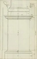 An illustration from A treatise of architecture, with remarks and observations : necessary for young people, who would apply themselves to that noble art (1732)