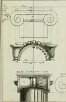 An illustration from A treatise of architecture, with remarks and observations : necessary for young people, who would apply themselves to that noble art (1732)