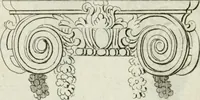 An illustration from A treatise of architecture, with remarks and observations : necessary for young people, who would apply themselves to that noble art (1732)