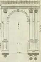 An illustration from A treatise of architecture, with remarks and observations : necessary for young people, who would apply themselves to that noble art (1732)