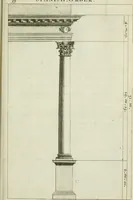 An illustration from A treatise of architecture, with remarks and observations : necessary for young people, who would apply themselves to that noble art (1732)