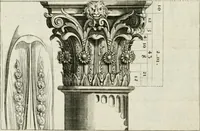 An illustration from A treatise of architecture, with remarks and observations : necessary for young people, who would apply themselves to that noble art (1732)