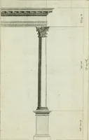 An illustration from A treatise of architecture, with remarks and observations : necessary for young people, who would apply themselves to that noble art (1732)