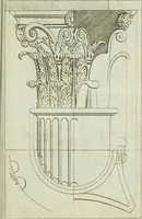 An illustration from A treatise of architecture, with remarks and observations : necessary for young people, who would apply themselves to that noble art (1732)