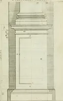 An illustration from A treatise of architecture, with remarks and observations : necessary for young people, who would apply themselves to that noble art (1732)