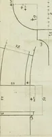 An illustration from A treatise of architecture, with remarks and observations : necessary for young people, who would apply themselves to that noble art (1732)