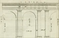 Picture 109 of 222 from A treatise of architecture, with remarks and observations : necessary for young people, who would apply themselves to that noble art (1732), leaf 255