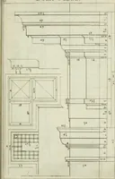 An illustration from A treatise of architecture, with remarks and observations : necessary for young people, who would apply themselves to that noble art (1732)