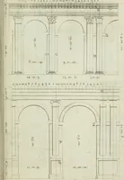 An illustration from A treatise of architecture, with remarks and observations : necessary for young people, who would apply themselves to that noble art (1732)