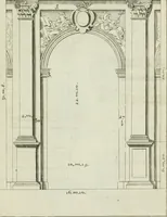 An illustration from A treatise of architecture, with remarks and observations : necessary for young people, who would apply themselves to that noble art (1732)