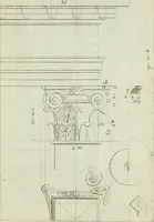 An illustration from A treatise of architecture, with remarks and observations : necessary for young people, who would apply themselves to that noble art (1732)