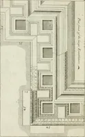 An illustration from A treatise of architecture, with remarks and observations : necessary for young people, who would apply themselves to that noble art (1732)