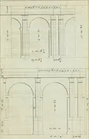 An illustration from A treatise of architecture, with remarks and observations : necessary for young people, who would apply themselves to that noble art (1732)