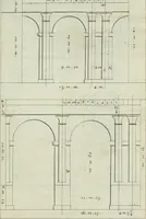 An illustration from A treatise of architecture, with remarks and observations : necessary for young people, who would apply themselves to that noble art (1732)