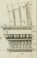 An illustration from A treatise of architecture, with remarks and observations : necessary for young people, who would apply themselves to that noble art (1732)