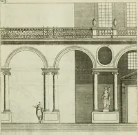 An illustration from A treatise of architecture, with remarks and observations : necessary for young people, who would apply themselves to that noble art (1732)