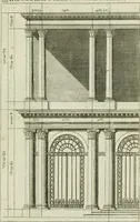 An illustration from A treatise of architecture, with remarks and observations : necessary for young people, who would apply themselves to that noble art (1732)