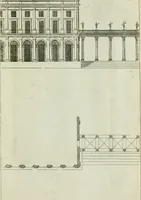 An illustration from A treatise of architecture, with remarks and observations : necessary for young people, who would apply themselves to that noble art (1732)