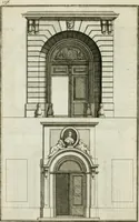 An illustration from A treatise of architecture, with remarks and observations : necessary for young people, who would apply themselves to that noble art (1732)