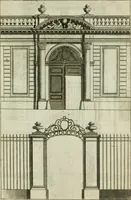 An illustration from A treatise of architecture, with remarks and observations : necessary for young people, who would apply themselves to that noble art (1732)