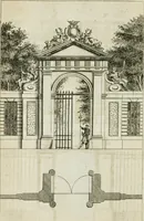 An illustration from A treatise of architecture, with remarks and observations : necessary for young people, who would apply themselves to that noble art (1732)